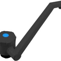 Torneira Simples Plast. 12V Preta Barwing