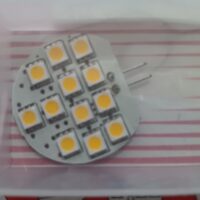 Lâmpada 12 LEDs BC G4 12V