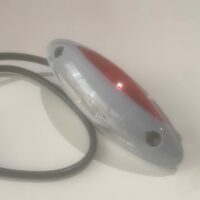 Farolim Lateral LED Cinza
