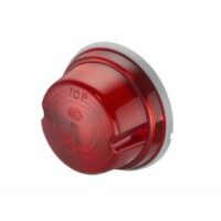 Farolim Presença Redondo Vermelho