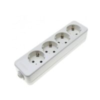 Ficha com 4 Tomadas s/cabo 25v 3680W