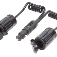 Ficha Adaptadora 12V 10A Dupla Peq./GR.