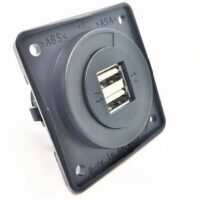 Tomada 12V USB C/ 2 Saídas