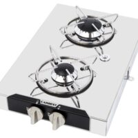 Fogão com 2 queimadores D440 x W290 H95 mm 2,8kW