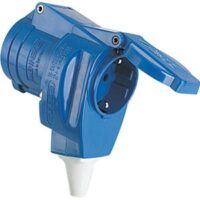 Ficha adaptadora 230 CEE17/femea Schuko 16A (X803182)